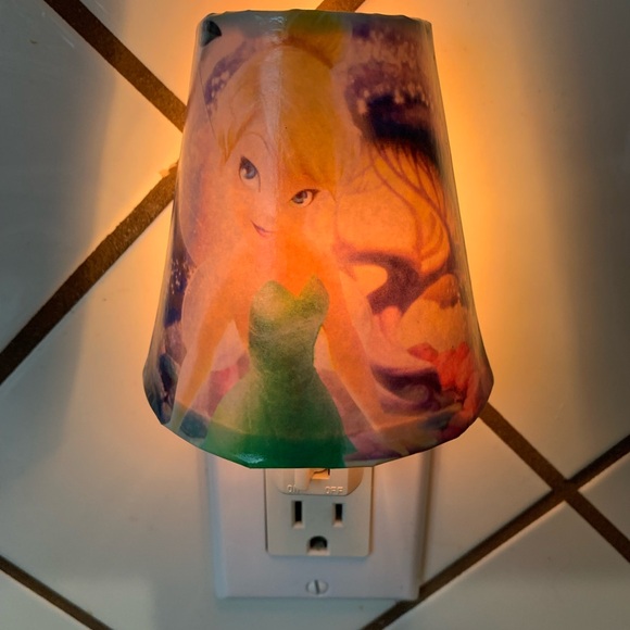 Tinker Bell Night Light and Valance - Picture 2 of 5